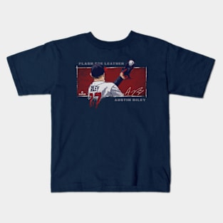 Austin Riley Atlanta Flash The Leather Kids T-Shirt